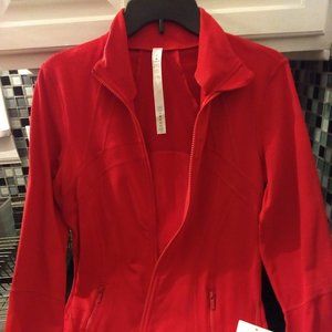 NWT Lululemon Red Jacket Size 8